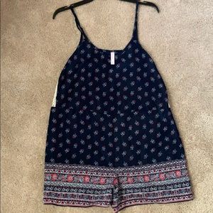 TARGET Print and Lace Romper